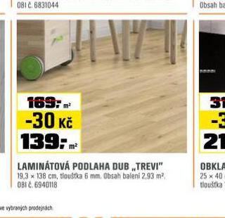 LAMINTOV PODLAHA DUB TREVI