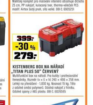 KISTENBERG BOX NA NAD TITAN PLUS 50  ERVEN