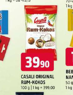 CASALI ORIGINAL RUM-KOKOS