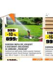 GARDENA IMPULZNÍ, KRUHOVÝ A SEKTOROVÝ ZAVLAŽOVAČ