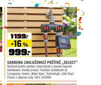 GARDENA ZAVLAOVAC POTA SELECT