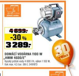 DOMC VODRNA 1100 W