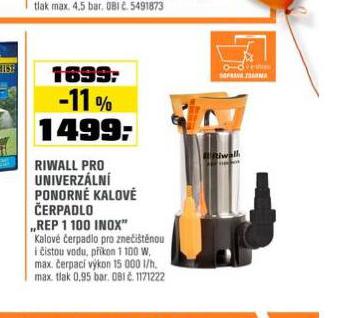 RIWALL PRO UNIVERZLN PONORN KALOV ERPADLO
