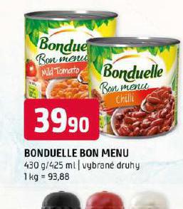 BONDUELLE BON MENU