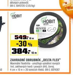 ZAHRADN OBRUBNK DELTA FLEX