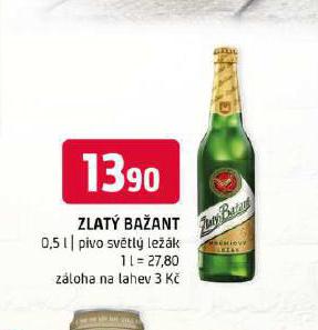 PIVO ZLAT BAANT