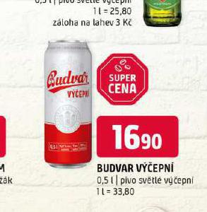 PIVO BUDVAR