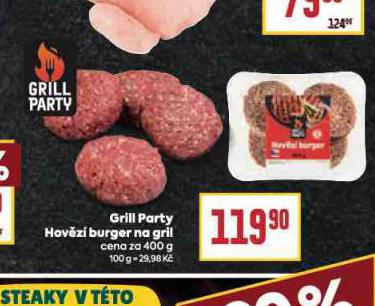 HOVZ BURGER NA GRIL