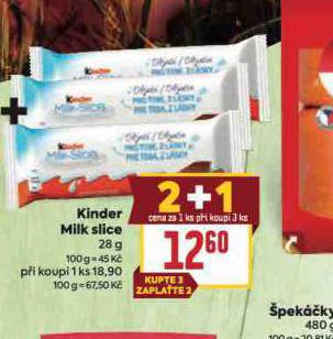 KINDER MILK SLICE