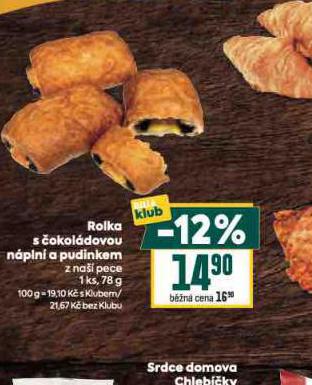 ROLKA S OKOLDOVOU NPLN A PUDINKEM