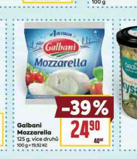GALBANI MOZZARELLA