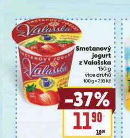 SMETANOV JOGURT Z VALASKA