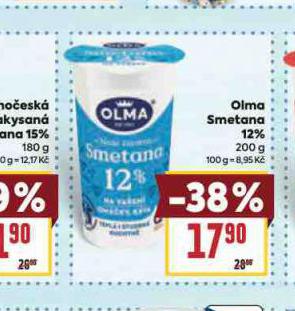 OLMA SMETANA 12%