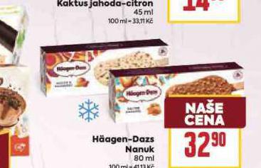 HAGEN DAZS ZMRZLINA