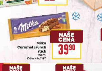 MILKA CARAMEL CRUNCH STICK
