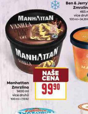 MANHATTAN ZMRZLINA