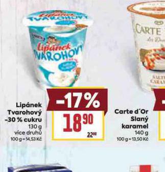 LIPNEK TVAROHOV