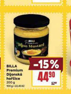 BILLA PREMIUM DIJONSK HOICE