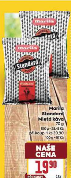 MARILA STANDARD MLET KVA
