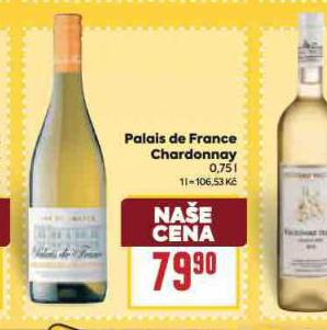 PALAIS DE FRANCE CHARDONNAY