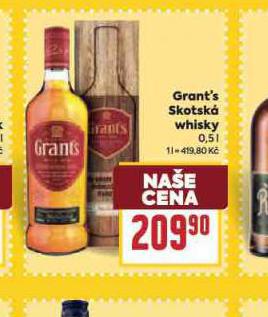 GRANTS SKOTSK WHISKY