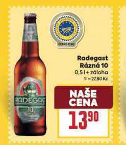 PIVO RADEGAST RZN 10