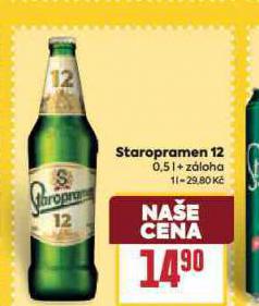 PIVO STAROPRAMEN 12
