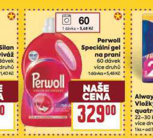 PERWOLL SPECILN GEL NA PRAN