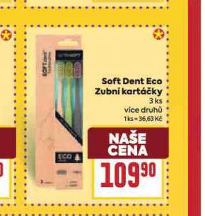 SOFT DENT ECO ZUBN KARTKY
