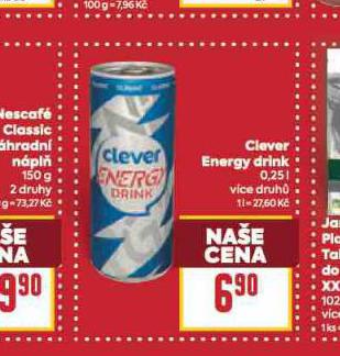 CLEVER ENERGY DRINK