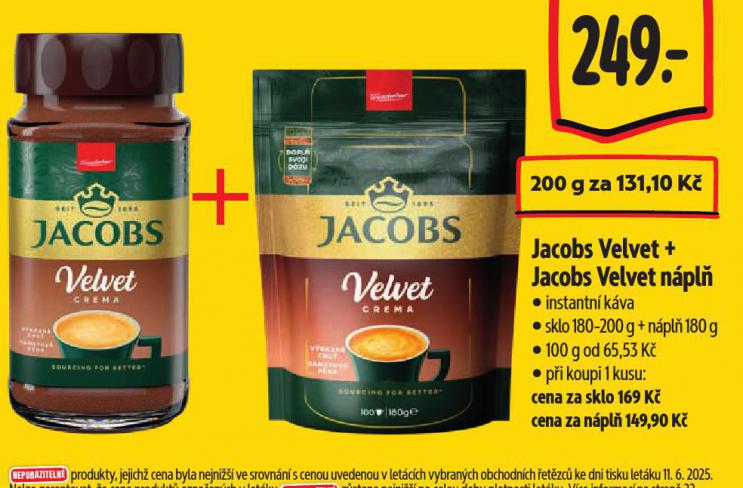 JACOBS VELVET + JACOBS VELVET NHRADN NPL