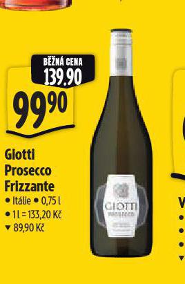 GIOTTI PROSECCO FRIZZANTE