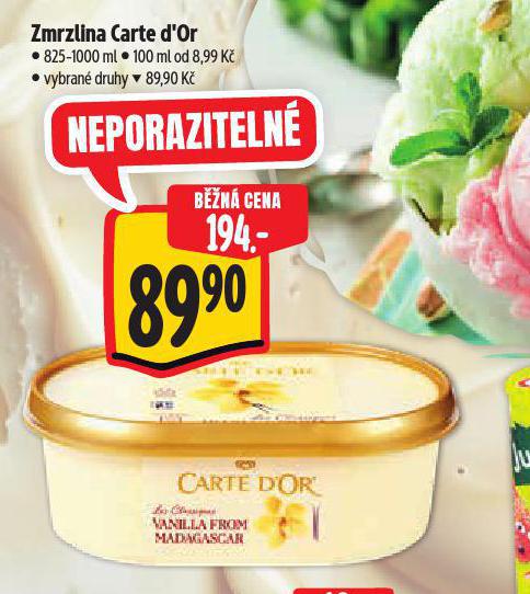 ZMRZLINA CARTE DOR