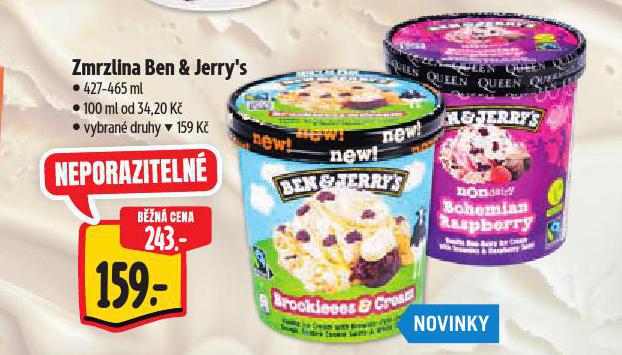 BEN & JERRYS ZMRZLINA