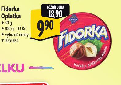 FIDORKA OPLATKA