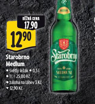 PIVO STAROBRNO MEDIUM