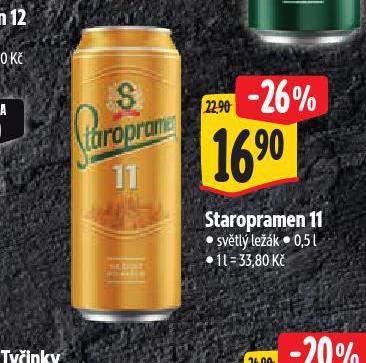 PIVO STAROPRAMEN 11