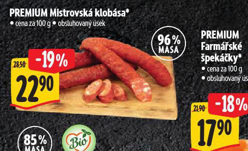 PREMIUM MISTROVSK KLOBSA