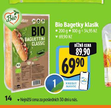 BIO BAGETKY KLASIK
