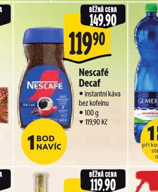 NESCAF DECAF INSTANTN KVA BEZ KOFEINU