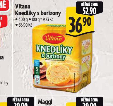 VITANA KNEDLKY S BURIZONY