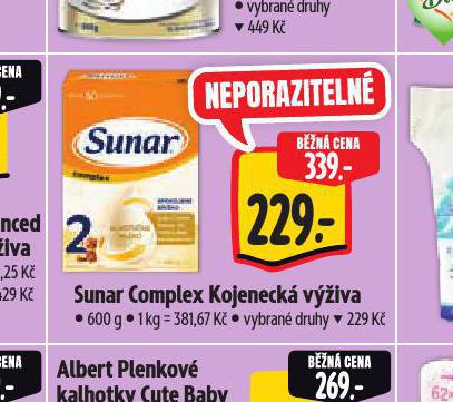 SUNAR COMPLEX KOJENECK VݎIVA