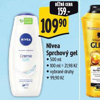 NIVEA SPRCHOV GEL