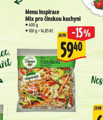 MENU INSPIRACE MIX PRO NSKOU KUCHYNI