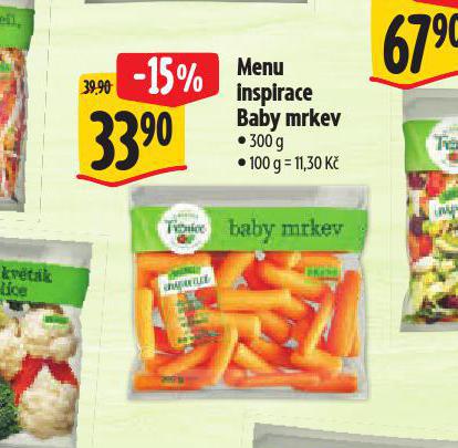 MENU INSPIRACE BABY MRKEV