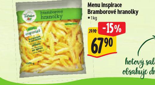 MENU INSPIR\ACE BRAMBOROV HRANOLKY