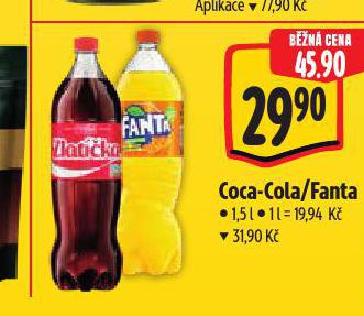 COCA COLA, FANTA