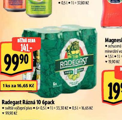 PIVO RADEGAST RZN 10