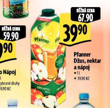 PFANNER DUS, NEKTAR A NPOJ