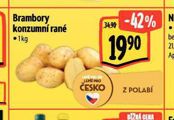 BRAMBORY KONZUMN RAN